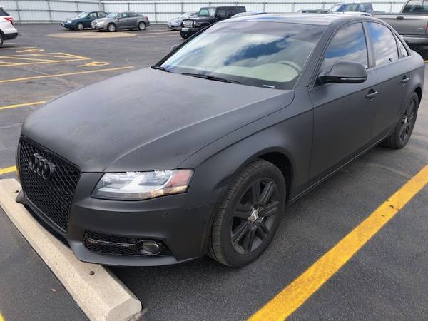 2009 Audi A4 quatro 4x4 Black with Beige Inerior for sale in Columbia Station, OH – photo 4