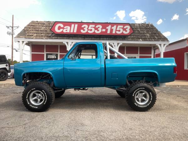 1985 CHEVY K10/C10 CUSTOM FRAME OFF BUILD/RESTORATION - cars & for sale in Amarillo, TX – photo 2