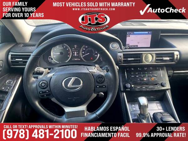 270/mo - 2014 Lexus IS 350 Sdn AWD - - by dealer for sale in Plaistow, NH – photo 10