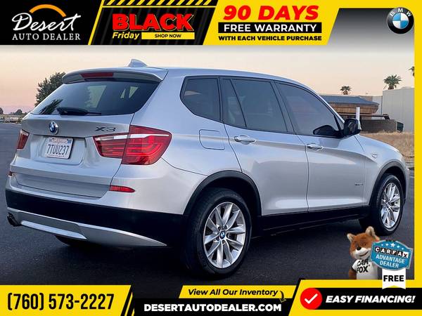 2013 BMW X3 xDrive28i AWD 75,000 MILES xDrive28i SUV with 75,000... for sale in Palm Desert , CA – photo 5