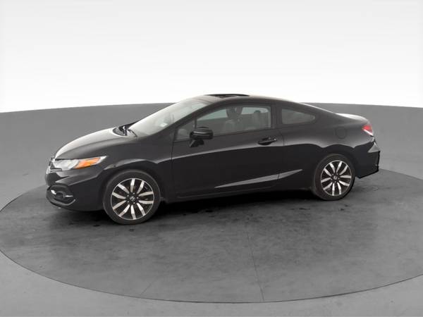 2014 Honda Civic EX-L Coupe 2D coupe Black - FINANCE ONLINE - cars &... for sale in Columbia, SC – photo 4
