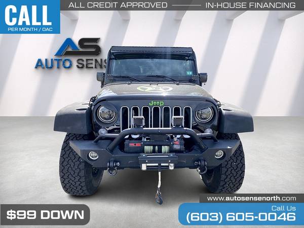 2016 Jeep Wrangler Unlimited Sahara - - by dealer for sale in Chichester, NH – photo 3