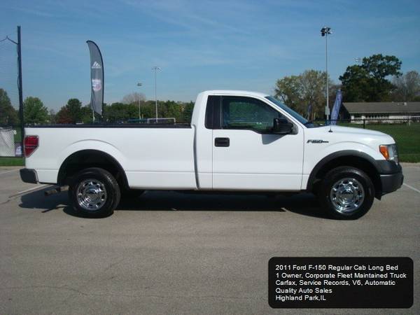 2011 Ford F-150 XL 8-ft. Bed 2WD Regular Cab Long Bed V6 1 Owner F150 for sale in Highland Park, IA – photo 3