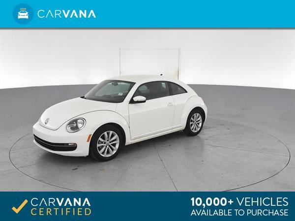 2014 VW Volkswagen Beetle TDI Hatchback 2D hatchback White - FINANCE for sale in Round Rock, TX – photo 6