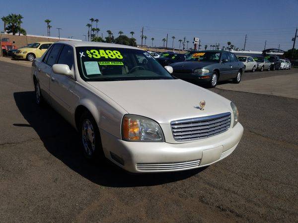 2002 Cadillac DeVille Sedan FREE CARFAX ON EVERY VEHICLE for sale in Glendale, AZ