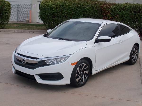 2018 Honda Civic LX Coupe Mint Condition Low Mileage Gas for sale in Dallas, TX