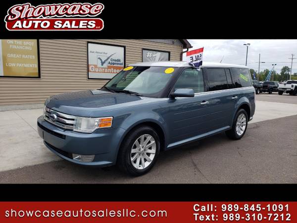 3RD ROW!! 2010 Ford Flex 4dr SEL FWD for sale in Chesaning, MI