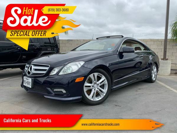 2010 Mercedes-Benz E-Class E 550 2dr Coupe EASY APPROVALS! - cars & for sale in Spring Valley, CA