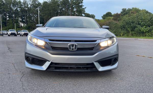 2018 Honda Civic EX-L Silver with Black Leather Low Miles - cars & for sale in Marietta, GA – photo 3