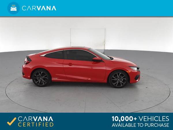 2016 Honda Civic LX-P Coupe 2D coupe Red - FINANCE ONLINE for sale in Atlanta, CO – photo 10