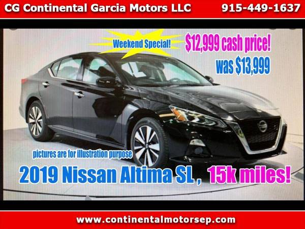 2019 Nissan Altima 2.5 SL for sale in El Paso, TX