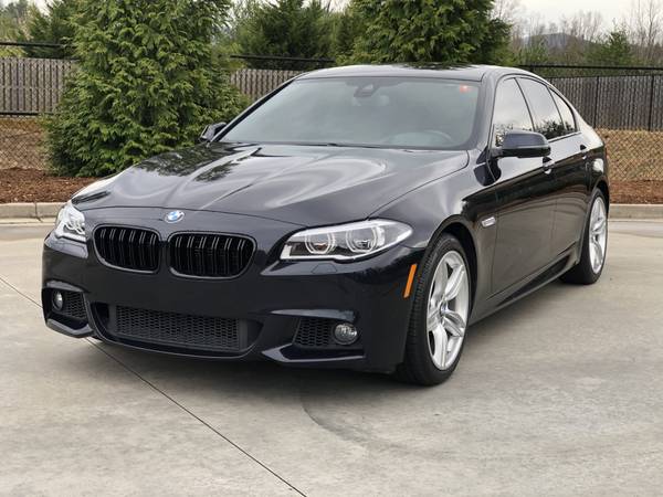 2015 BMW 550i xDrive M-Sport AWD 52k miles Blue/Black Super Clean for sale in Asheville, NC – photo 12