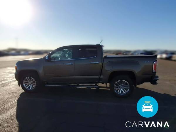 2015 GMC Canyon Crew Cab SLT Pickup 4D 5 ft pickup Brown - FINANCE -... for sale in Long Beach, CA – photo 5