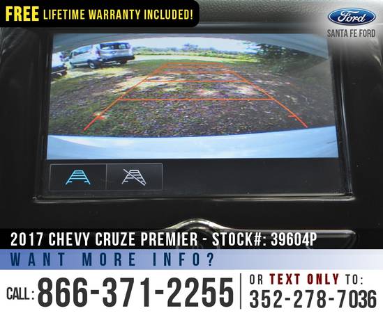 2017 Chevy Cruze *** SiriusXM, Camera, Bluetooth, Used Sedan *** for sale in Alachua, AL – photo 13