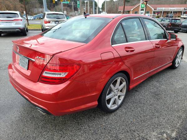 2014 Mercedes C300 4matic, nav , clean carfax - - by for sale in Rowley, MA – photo 4