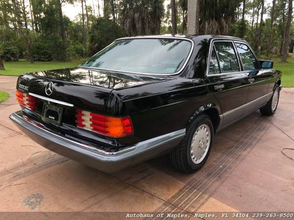 1990 Mercedes Benz 300SE 60K Miles! Gray leather, One of the nicest 30 for sale in Naples, FL – photo 3