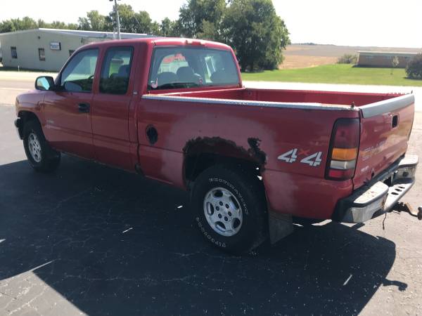 2002 Chevrolet Silverado 4x4 Extended Cab with Plow Prep 150xxx miles for sale in Jacksonville, IL – photo 15
