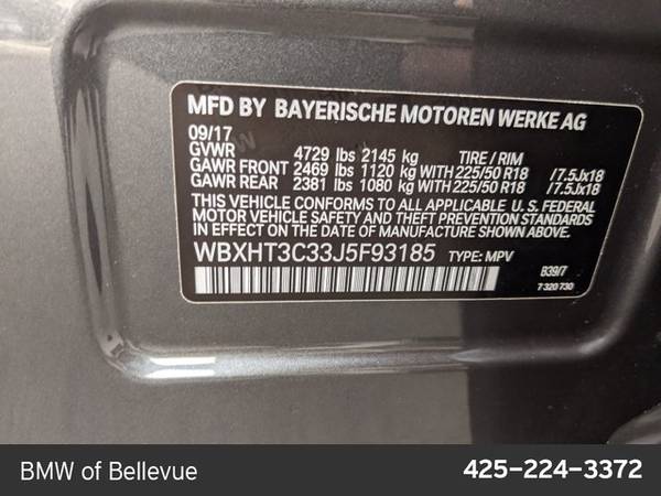 2018 BMW X1 xDrive28i AWD All Wheel Drive SKU:J5F93185 - cars &... for sale in Bellevue, WA – photo 24