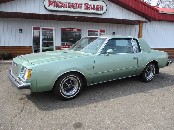 1-OWNER! CLASSIC! 1978 BUICK REGAL SPORT COUPE - - by for sale in Foley, MN – photo 2