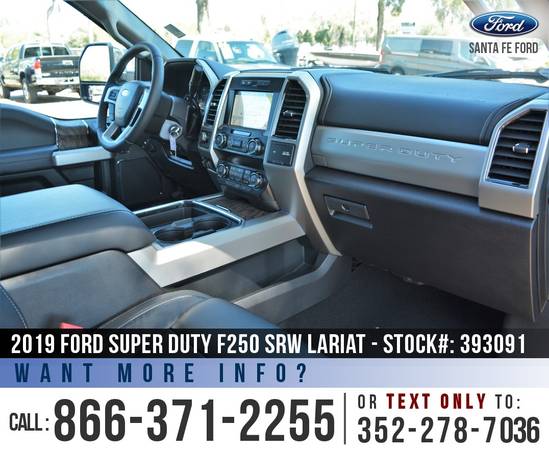 2019 Ford F250 SRW Lariat *** SAVE Over $7,000 off MSRP! *** for sale in Alachua, FL – photo 16