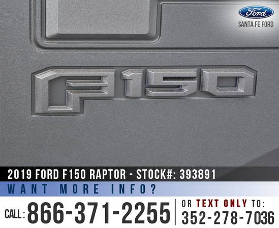 *** 2019 Ford F150 Raptor 4WD *** SAVE Over $4,000 off MSRP! for sale in Alachua, GA – photo 9