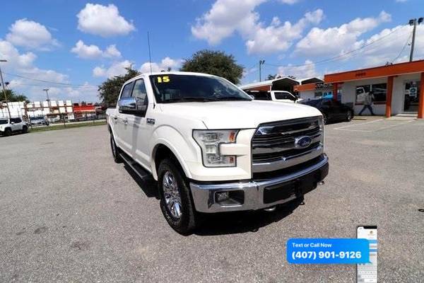 2015 Ford F-150 F150 F 150 Lariat SuperCrew 6.5-ft. Bed 4WD - cars &... for sale in Orlando, FL – photo 5