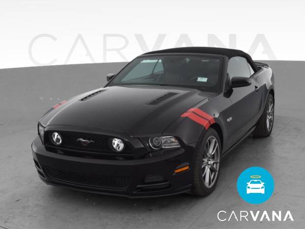 2014 Ford Mustang GT Premium Convertible 2D Convertible Black - -... for sale in Ithaca, NY