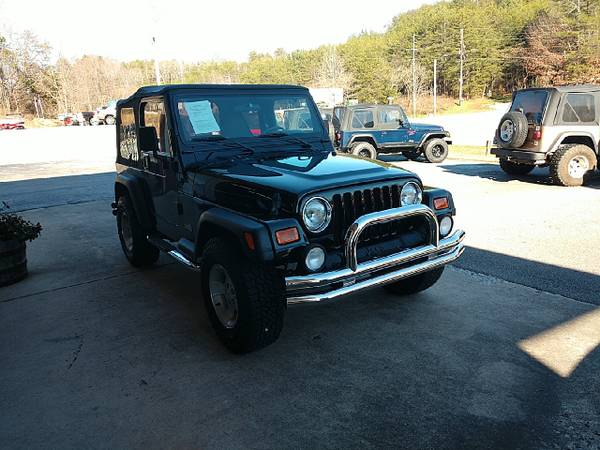 2001 Jeep Wrangler 4WD 2dr Big Bear Ltd Avail - - by for sale in Cleveland, SC – photo 2