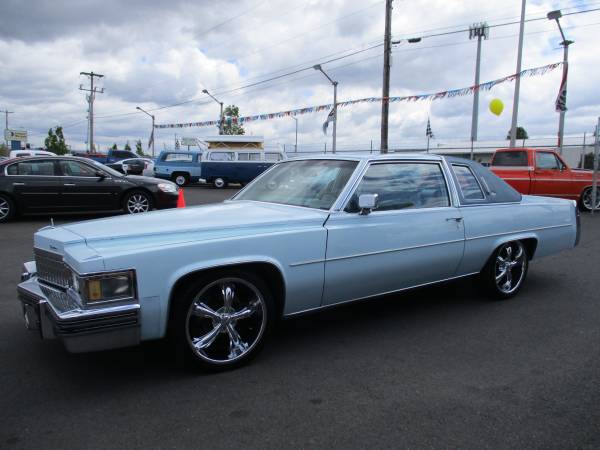1978 CADILLAC COUPE DEVILLE - - by dealer - vehicle for sale in Longview, OR – photo 2