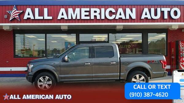 2015 Ford F150 SuperCrew Cab Platinum Pickup 4D 6 1/2 ft Ӻ for sale in Fayetteville, NC