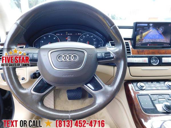 2013 Audi A8 3 0t L BEST PRICES IN TOWN NO GIMMICKS! - cars for sale in TAMPA, FL – photo 13