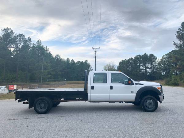 2016 Ford F450 Super Duty Crew Cab Powerstroke Diesel Flatbed 4WD for sale in Greenwood, NC – photo 2