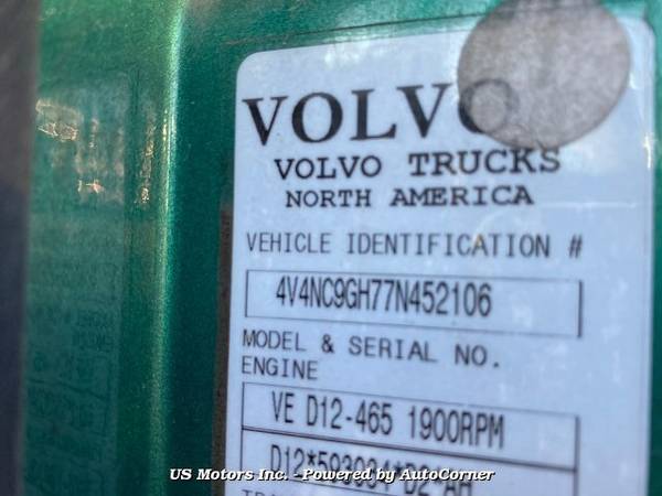 2007 Volvo VNL VLN - cars & trucks - by dealer - vehicle automotive... for sale in Addison, IL – photo 11