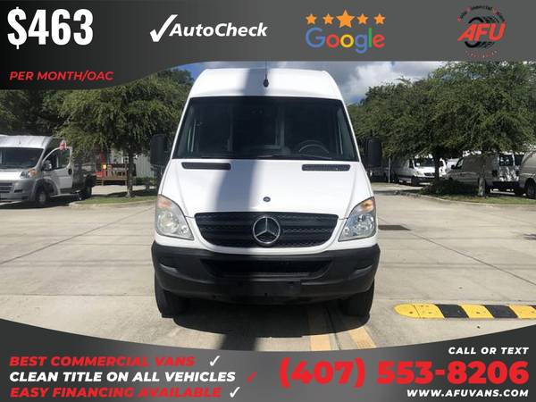 463/mo - 2011 Mercedes-Benz Sprinter 2500 Cargo Extended w170 w 170 for sale in Kissimmee, FL – photo 8