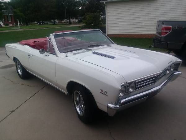1967 Chevelle Convertable for sale in Hopewell, VA – photo 5