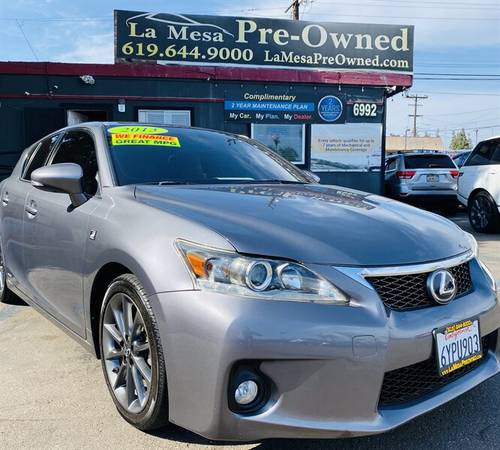 2013 Lexus CT 200h Over 40 MPG F Sport - - by dealer for sale in San Diego, CA – photo 4