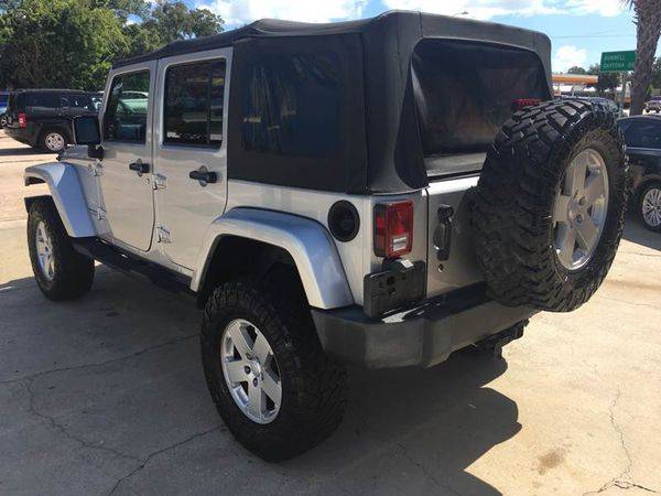 2007 Jeep Wrangler Unlimited Sahara 4x4 4dr SUV - WE FINANCE... for sale in St. Augustine, FL – photo 2