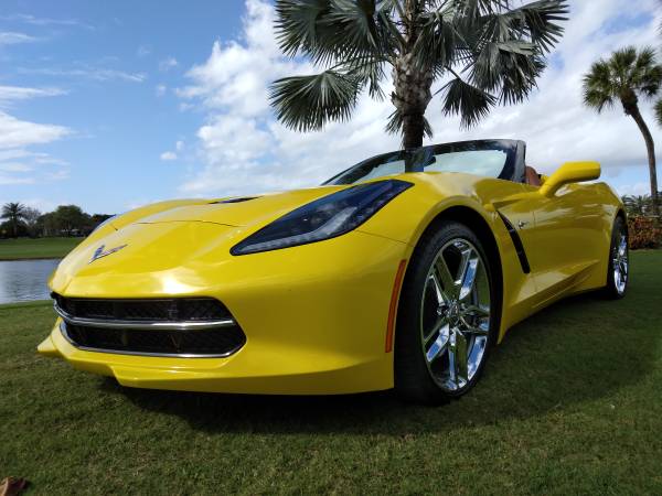 Corvette convertible 3LT mint condition - - by dealer for sale in Boca Raton, FL – photo 14