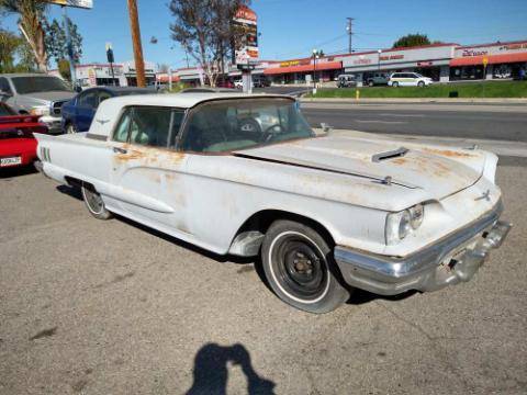 1960 FORD THURDERBIRD SPORT COUPE V8 AUTOMATIC - - by for sale in Whittier, CA – photo 3
