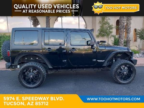 2013 Jeep Wrangler Unlimited Unlimited Sport suv Black - cars & for sale in Tucson, AZ