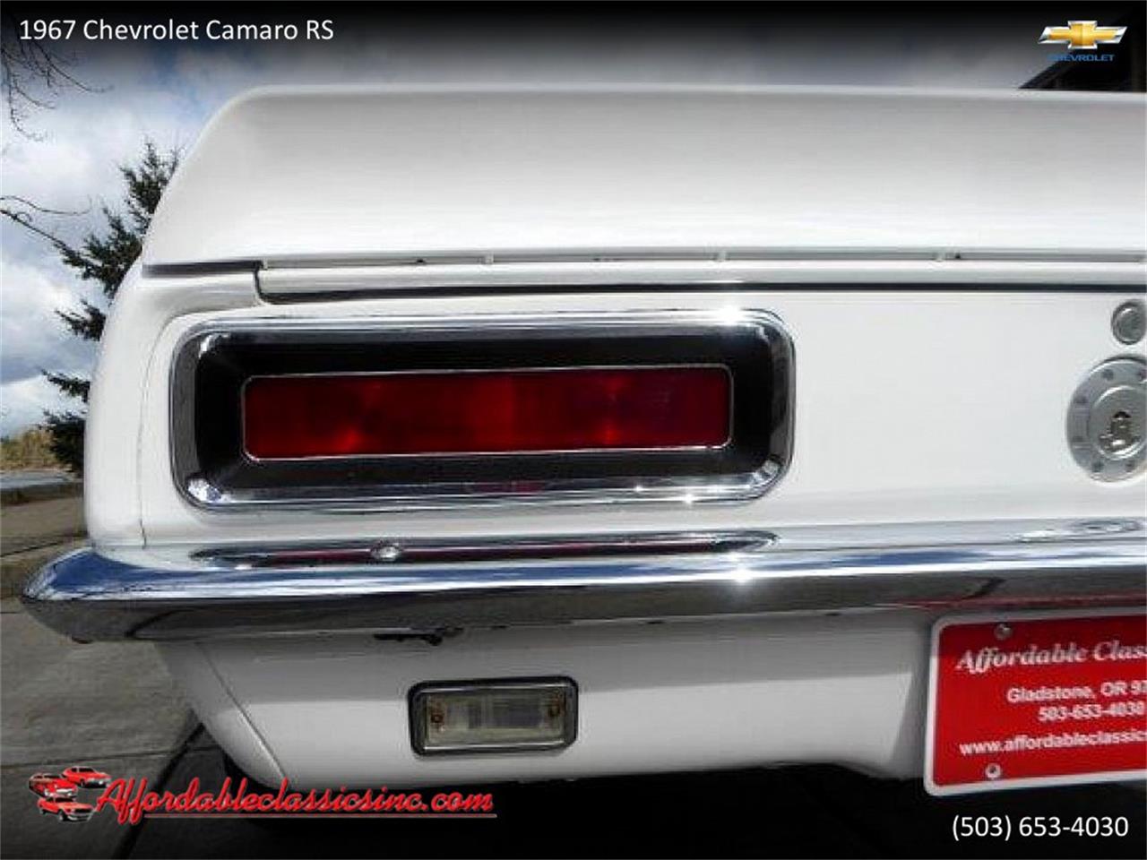 1967 Chevrolet Camaro RS for sale in Gladstone, OR – photo 19