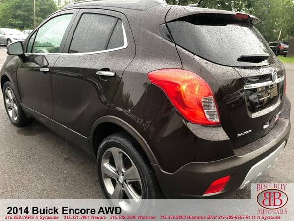 2014 BUICK ENCORE AWD! HEATED LEATHER!REMOTE START! BACK UP CAM! APPLY for sale in N SYRACUSE, NY – photo 5
