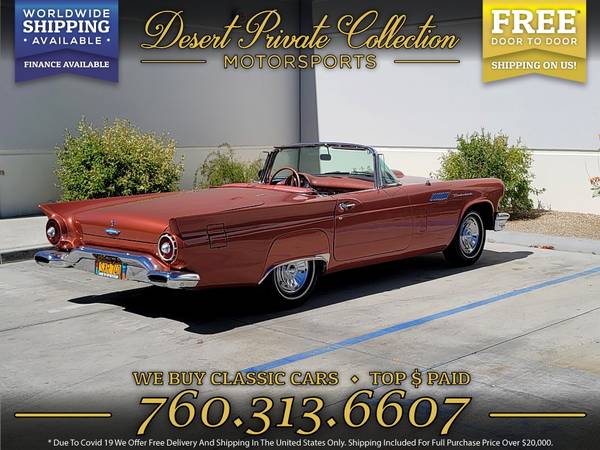 1957 Ford Thunderbird Convertible Hard Top for sale by Desert for sale in Palm Desert, AZ – photo 3