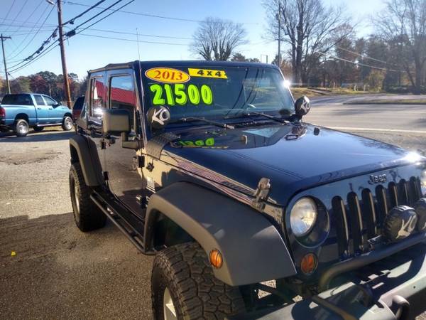 2013 JEEP WRANGLER UNLIMI SPORT - - by dealer for sale in Marion, NC