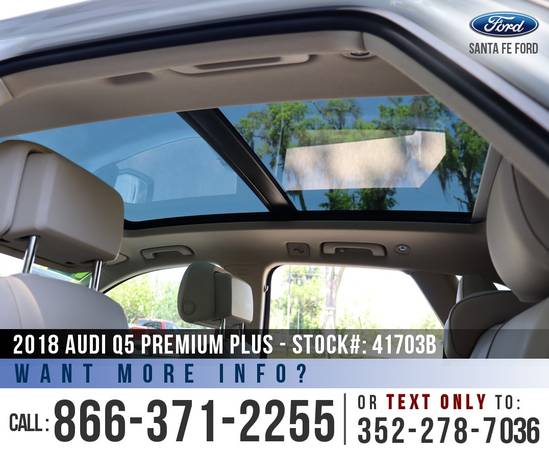 2018 AUDI Q5 PREMIUM PLUS Camera - Sunroof - Leather Seats for sale in Alachua, FL – photo 15