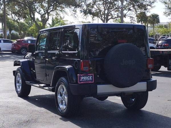 2014 Jeep Wrangler Unlimited Sahara 4x4 4WD Four Wheel SKU:EL208469... for sale in Greenacres, FL – photo 9