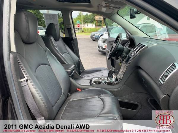 2011 GMC ACADIA DENALI AWD! FULLY LOADED! BOSE SOUND! 3RD ROW! SUNROOF for sale in N SYRACUSE, NY – photo 19