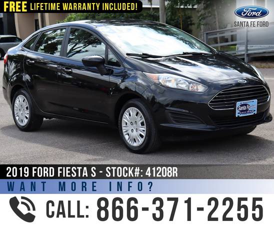 2019 Ford Fiesta S Backup Camera - SYNC - USB Port - cars & for sale in Alachua, FL