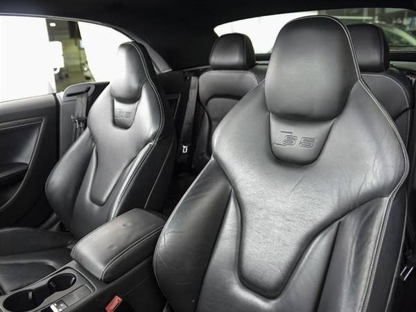 2013 Audi S5 Premium Plus Convertible 2D Convertible Black - FINANCE for sale in Atlanta, FL – photo 5