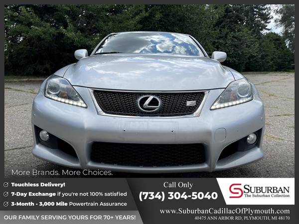 2012 Lexus IS F - - by dealer - vehicle automotive sale for sale in Plymouth, MI – photo 9